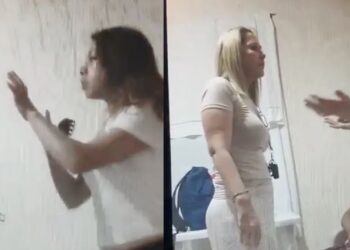 Las afectadas grabaron el momento en que su patrona las maltrató y amenazó.