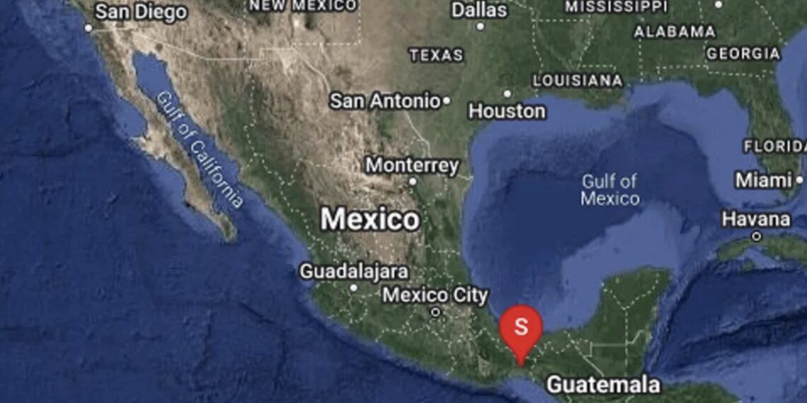 El sismo ocurrió a las 12:39 horas al noreste de Unión Hidalgo, informó el Servicio Sismológico Nacional.