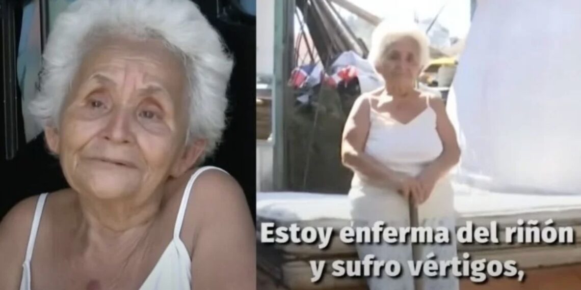 La abuelita espera un milagro para poder recuperar su vida, pues ya nadie la visita ni le dan trabajo.