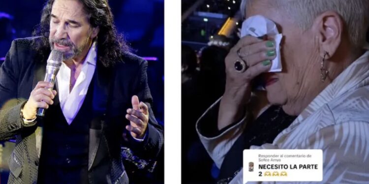 Un joven grabó la reacción de su abuela luego de sorprenderla llevándola al concierto de Marco Antoni Solís, ‘El Buki’.