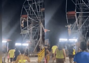 Este impresionante suceso fue captado en vídeo, el cual se ha viralizado en redes sociales.