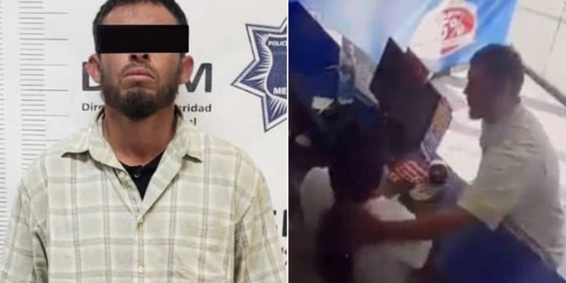 Jojan Johan “N”, de 28 años, intentó violar sexualmente a una empleada de Farmacias Similares en Mexicali, Baja California