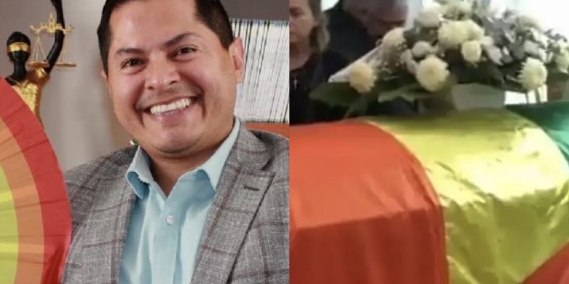 La Fiscalía señaló que Jesús Ociel Baena fue asesinado por su pareja, quien posteriormente se quitó la vida.