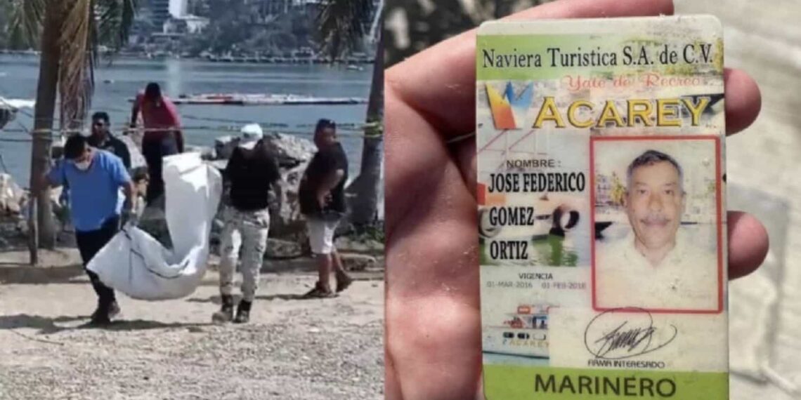 A casi un mes de que impactó 'Otis', los cuerpos de búsqueda comenzaron a percibir olores fétidos cerca de la embarcación.