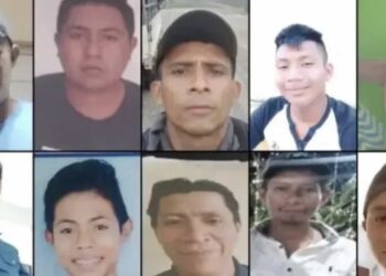 En el grupo de 10 personas desaparecidas se encuentra un menor de edad.