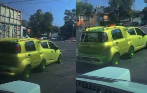 ¿Qué es eso? Captan coche doble por calles de México. Noticias en tiempo real