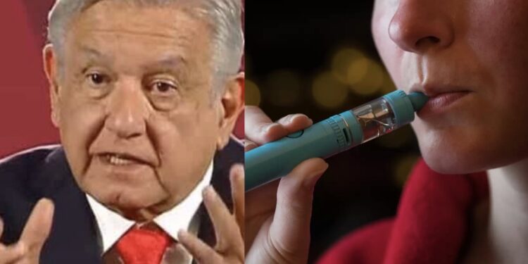 El presidente de México, Andrés Manuel López Obrador, anunció que presentará una iniciativa contra vapeadores bajo el argumento de que no será cómplice de algo que daña a jóvenes.