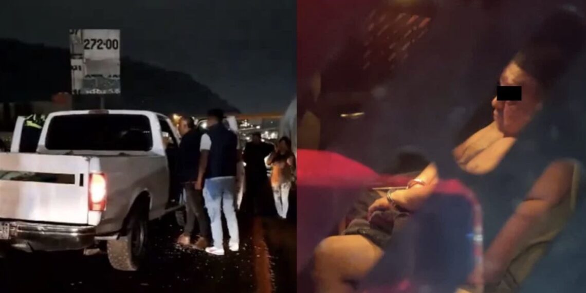 Una de las víctimas es un menor de 13 años; en lo que respecta al conductor, intentó huir, pero fue detenido por otros automovilistas.