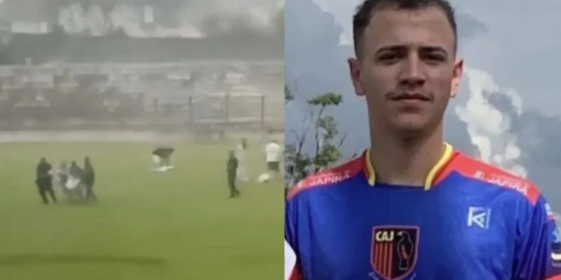 Caio Henrique de Lima Gonçalv y cinco jugadores más, quienes son reportados graves de salud, fueron alcanzados por un rayo en pleno partido de futbol.