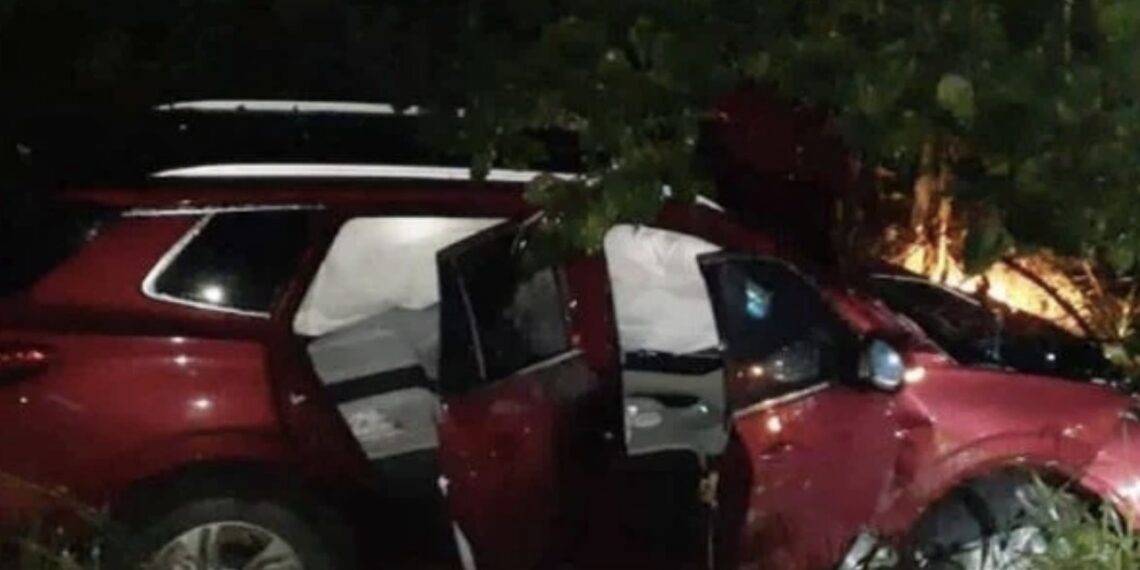 Los hechos ocurrieron en la carretera Huimanguillo - Chontalpa, específicamente a la altura del poblado La Luz, en Tabasco