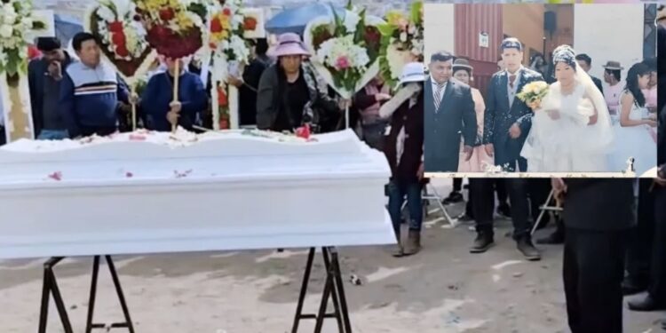 El día de su boda la mujer comenzó a sentirse mal de un momento a otro y falleció horas más tarde.