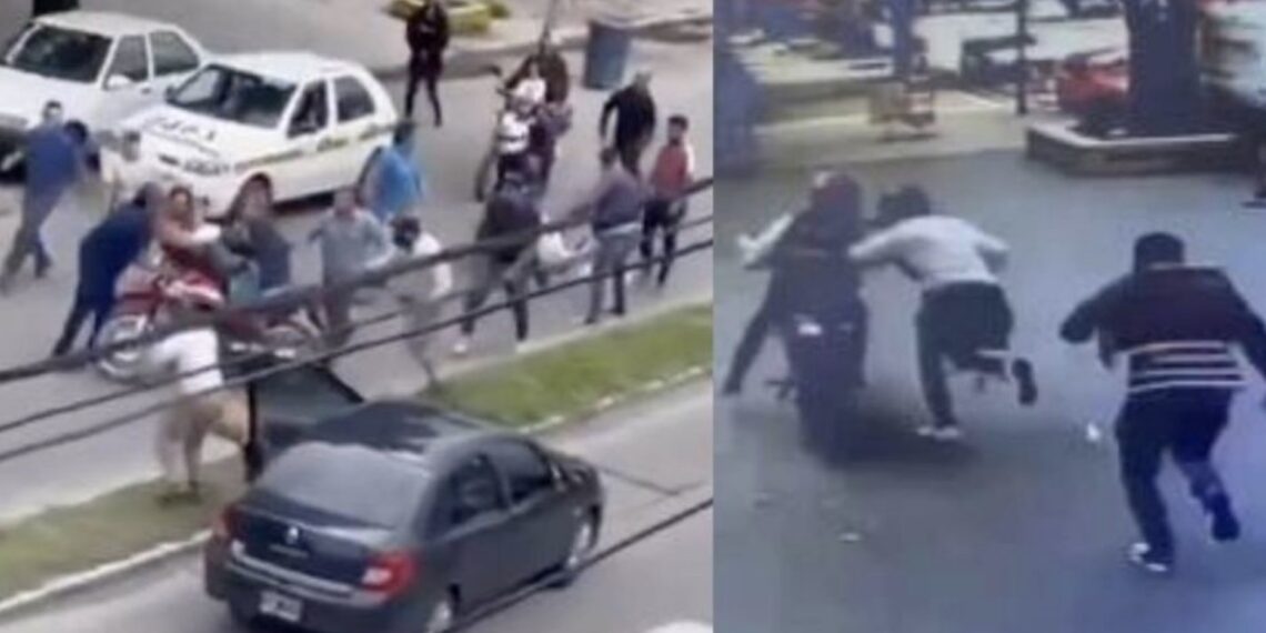 Los hechos ocurrieron en la avenida Roca, al sur de San Miguel de Tucucmán, Argentina, donde el empleado llevaba el dinero en una pequeña bolsa negra