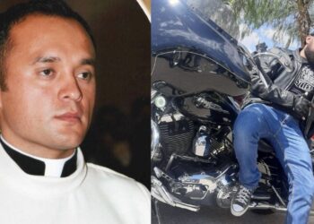 El padre Jimmy conducía una Harley Davidson , de hecho, era amante de las motocicletas y lo manifestaba en redes sociales.