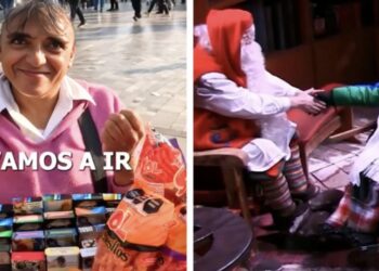 Al principio la mujer pensó que se trataba de una broma, sin embargo, todo resultó real.