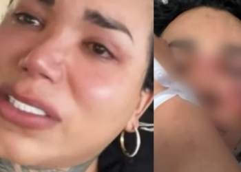 Wendy Guevara fue al hospital en donde se encuentra "Paolita" luego de que preocupara su estado de salud por la agresión de la que fue víctima.