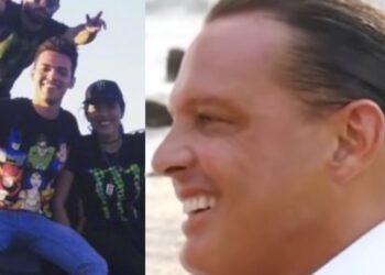 El joven expuso fotografías de su madre junto a Luis Miguel y el enorme parecido con el cantante.