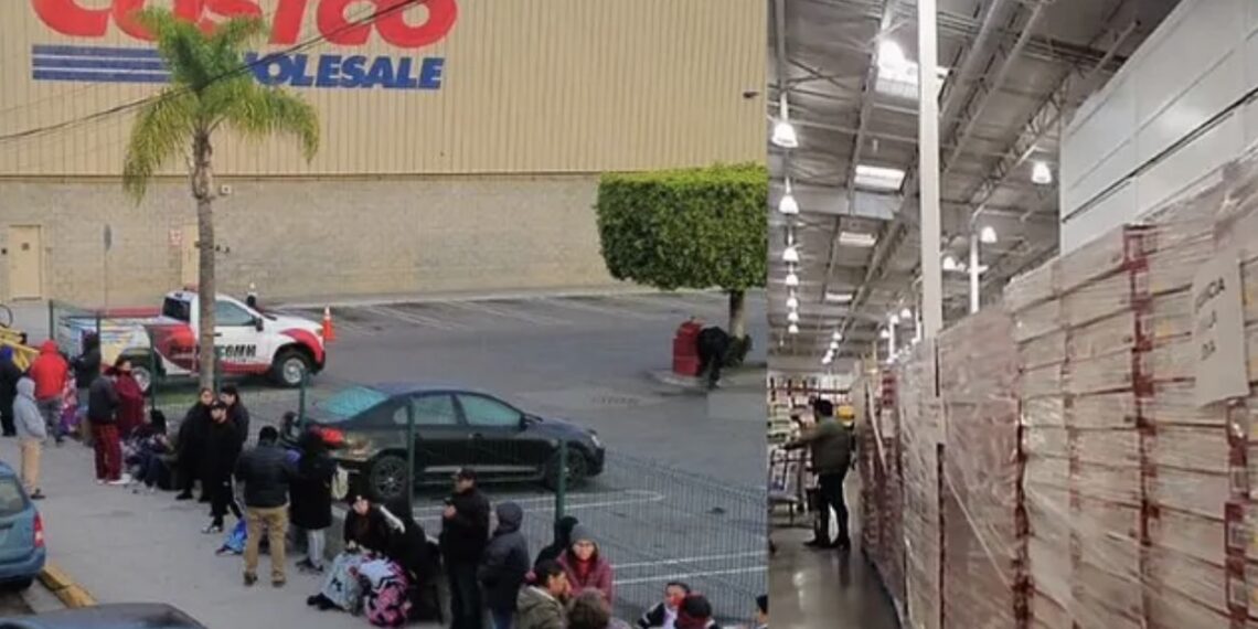 Una mujer publicó un video donde se muestran varias tarimas llenas de roscas de reyes en Costco.