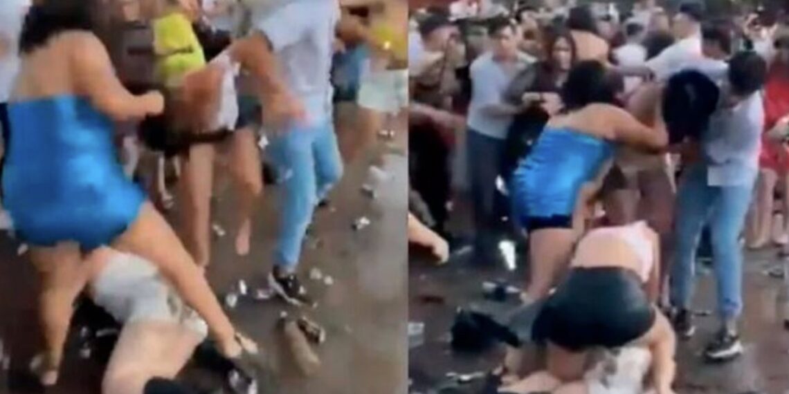 La primera mañana de 2024 la ciudad de Corrientes fue violenta.