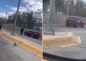 En redes sociales usuarios reportan varios vehículos intenta ingresar a la línea