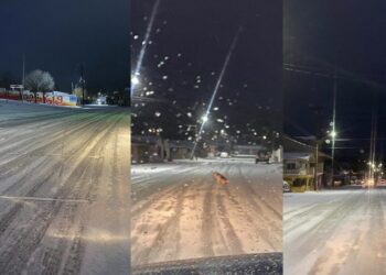 Algunas carreteras entre Chihuahua y Sonora fueron cerradas por el frío.