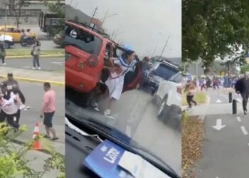 Videos muestran a estudiantes uniformados con heridas de bala, corriendo y buscando refugio en los salones.