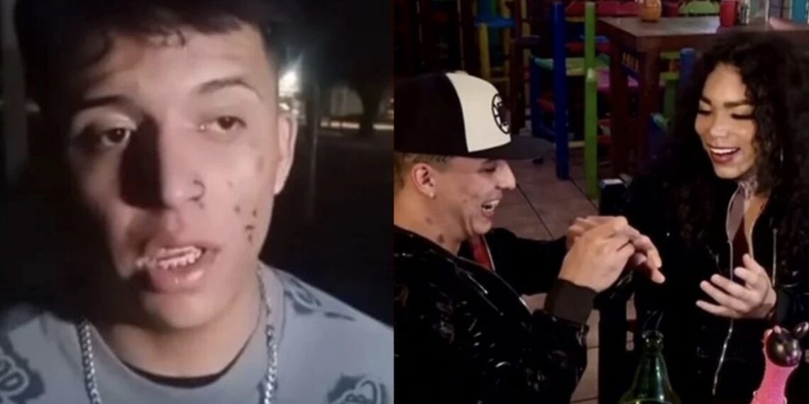 El ex y agresor de la influencer reveló ante las cámaras que la propuesta de matrimonió sólo fue para tener más seguidores en redes.