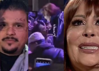 Alejandra Guzmán confunde a fan con Christian Nodal durante concierto