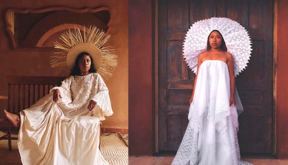 ¡Divina!: Yalitza Aparicio luce con vestidos representativos de Oaxaca ...