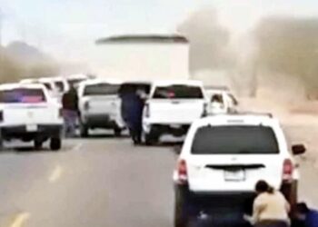 El enfrentamiento entre autoridades y civiles armados ocurrió en la carretera Hermosillo-Bahía de Kino