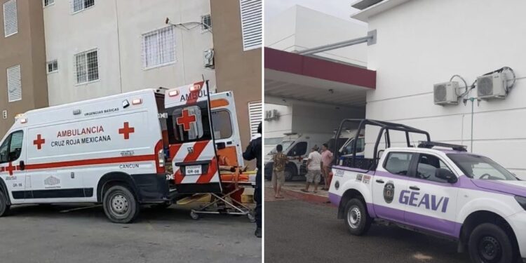 La madre del niño lesionado tardó algunos minutos en percatarse del accidente; minutos después llamaron a emergencias