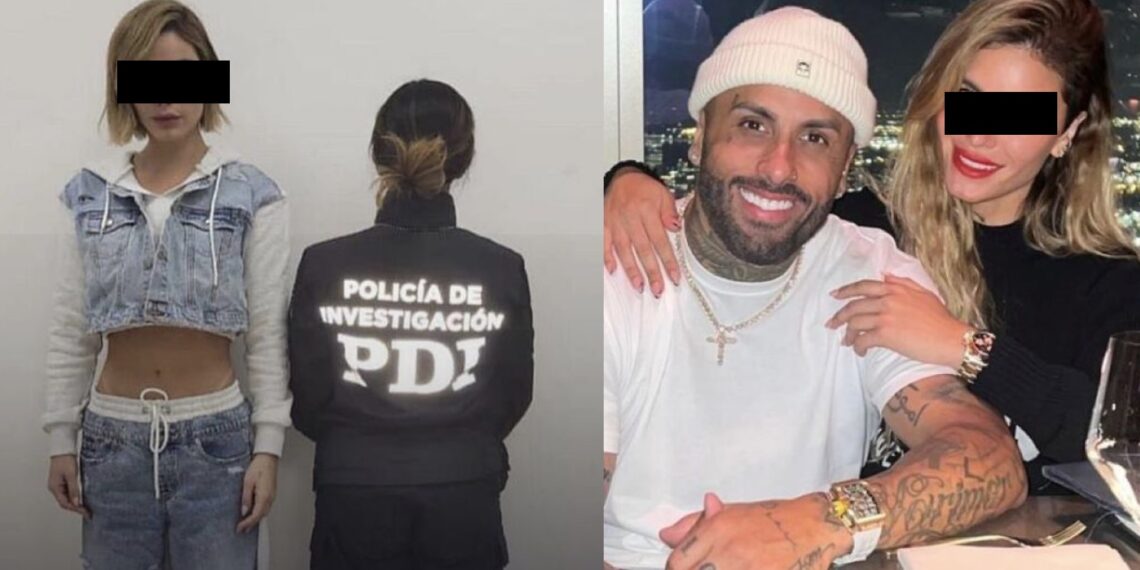 La modelo, ex pareja del famoso reguetonero fue capturada en el aeropuerto capitalino.