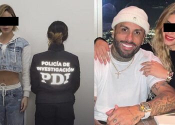 La modelo, ex pareja del famoso reguetonero fue capturada en el aeropuerto capitalino.