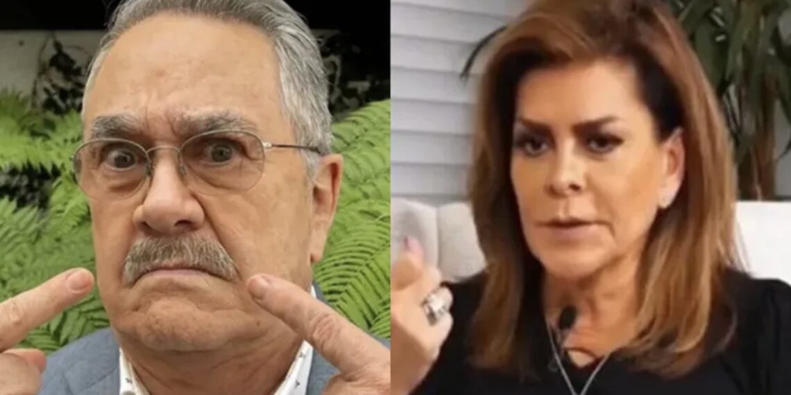 El conductor se fue con todo contra la famosa periodista.