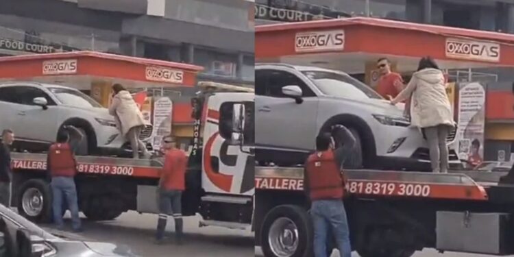 Usuarios en redes sociales aplaudieron el hecho que la camioneta fuera asegurada dado que se había estacionado en un lugar donde no estaba permitido.