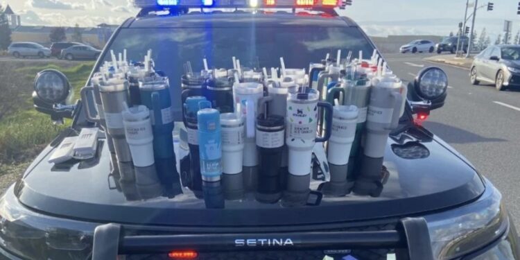 Los empleados de la tienda al ver que la mujer salió sin pagar, hablaron a la policía.