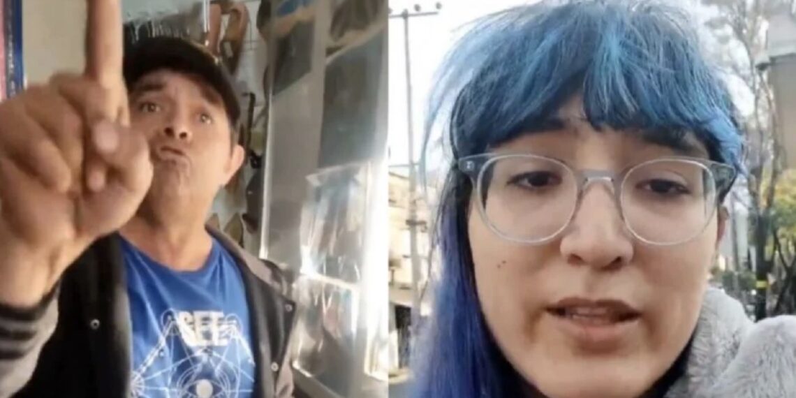 En la discusión, la mujer insistía en que la llamaran con los pronombres correctos que reflejaran su identidad.