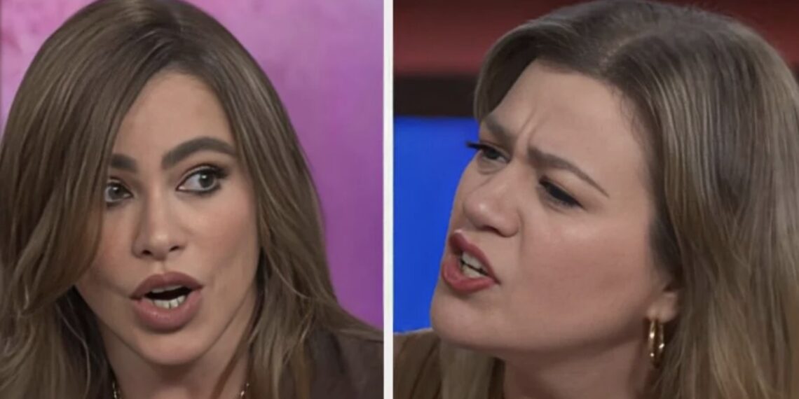 Kelly Clarkson se refirió al maquillaje que utilizó Vergara en "Griselda".