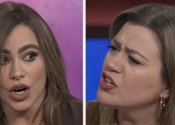 Kelly Clarkson se refirió al maquillaje que utilizó Vergara en "Griselda".