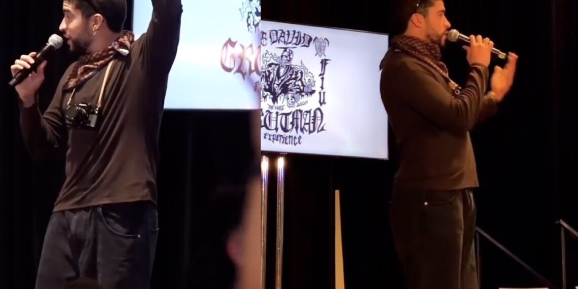 El artista compartió una charla con los jóvenes en donde les compartió su experiencia en la industria musical.