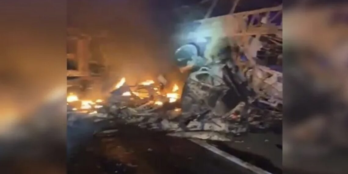 Informan que de los pasajeros que recibieron asistencia médica en el lugar del accidente, sólo ocho se mantienen en hospitales