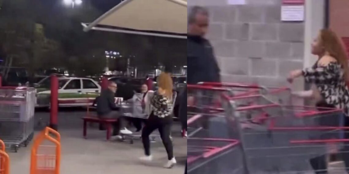 Una mujer salió corriendo de una tienda Costco en Xalapa, Veracruz