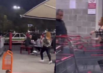Una mujer salió corriendo de una tienda Costco en Xalapa, Veracruz