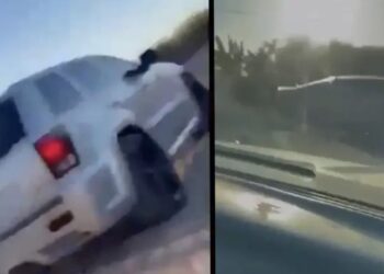 El hijo se mantantuvo junto al cuerpo de su padre, abrazándolo, hasta que llegaran las autoridades.