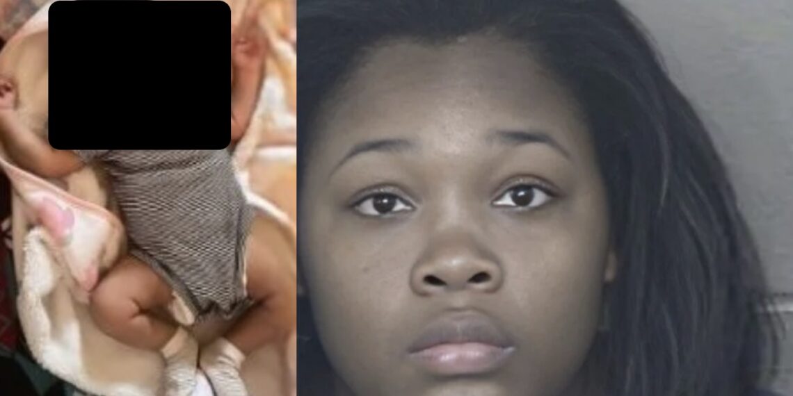 Según las autoridades, la ropa de la niña parecía haberse derretido sobre su pañal.