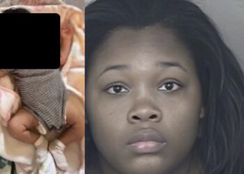 Según las autoridades, la ropa de la niña parecía haberse derretido sobre su pañal.