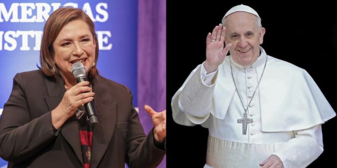 El encuentro fue posterior a una convivencia con empresarios en España, a la cual la política asistió.