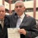 Tras 2 años de relación, el señor Manuel Rocha y Albino Ceballos de 58 y 55 años de edad se dieron el sí