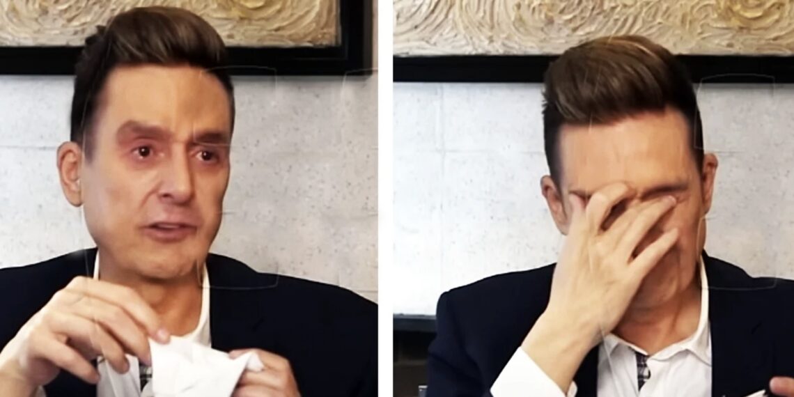 El conductor, que nuevamente vuelve a luchar por su vida, le dejó un video dedicado a su chiquita de siete años, en medio de las lágrimas por el intenso momento