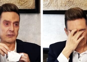 El conductor, que nuevamente vuelve a luchar por su vida, le dejó un video dedicado a su chiquita de siete años, en medio de las lágrimas por el intenso momento