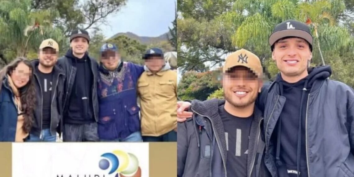 En redes sociales se viralizaron varias imágenes en las que se observa a Peso Pluma conviviendo con otros jóvenes en un anexo.